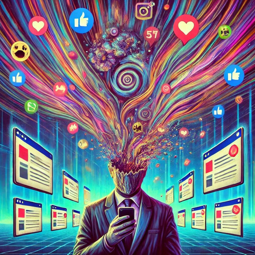 An example of graphic created by a human designer