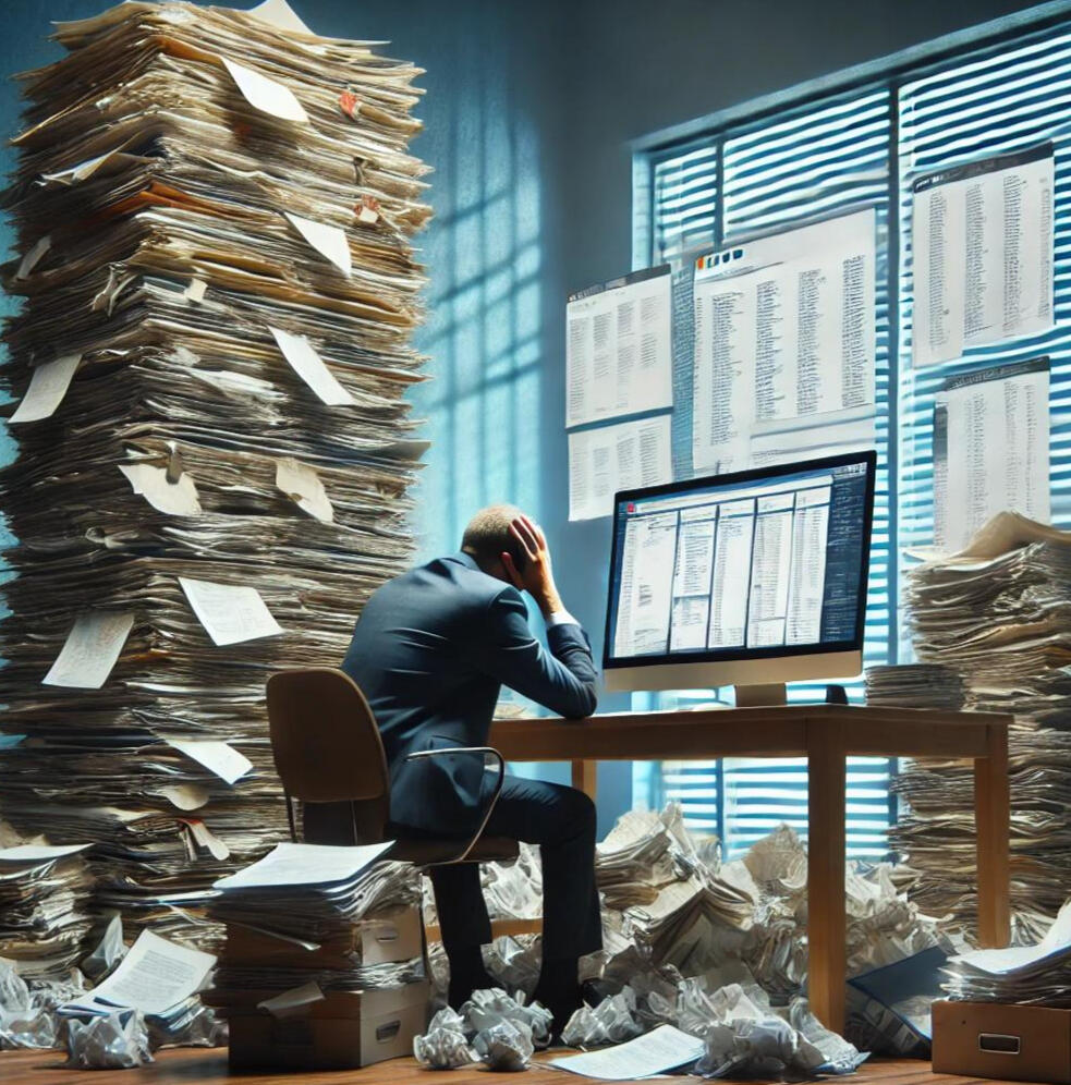 An example of graphic created by a human designer