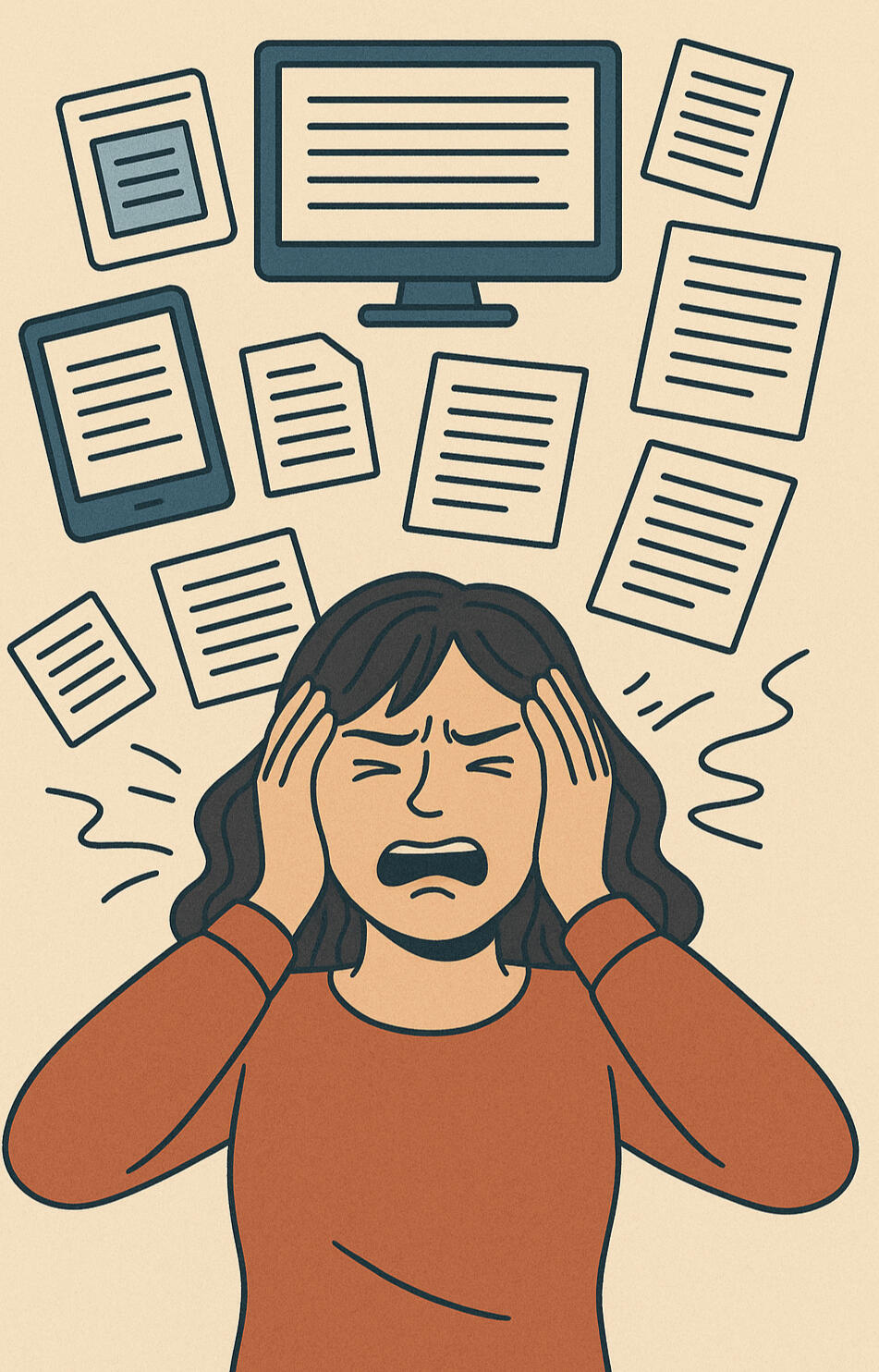 An example of graphic created by a human designer