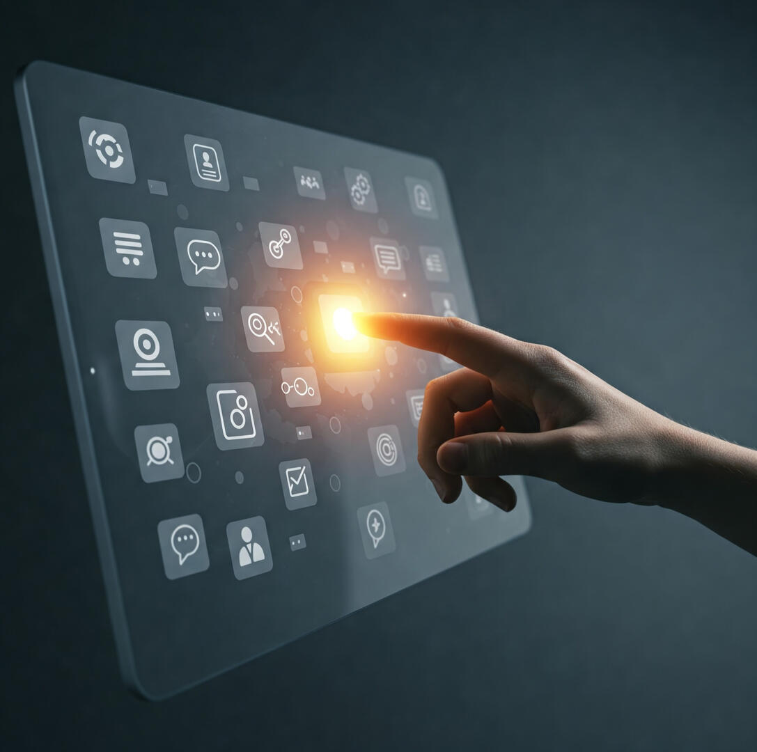 An example of graphic created by a human designer