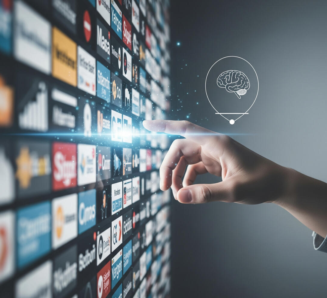 An example of graphic created by a human designer